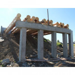 Работы по ремонту моста в селе Скородумском ведутся в соответствии с графиком