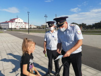 Сотрудники Госавтоинспекции Ирбита провели профилактический рейд «Внимание, дети!»