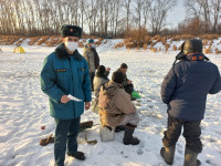 Профилактические рейды по водным объектам в зимний период