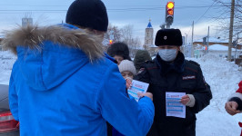  В Ирбите состоялась новогодняя акция «Письмо водителю»