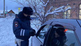  В Ирбите состоялась новогодняя акция «Письмо водителю»