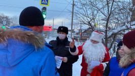  В Ирбите состоялась новогодняя акция «Письмо водителю»