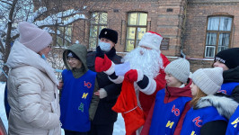  В Ирбите состоялась новогодняя акция «Письмо водителю»