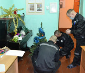 Снежного nигра изваяли из снега в ирбитском СИЗО-2