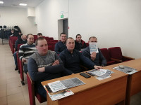 Сотрудники ГИБДД Ирбита продолжают проведение встреч с представителями предприятий и организаций