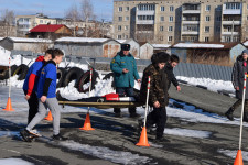 военно-спортивная игра «Один день из армейской жизни»
