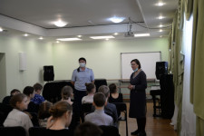 Встреча ГИБДД со школьниками перед каникулами