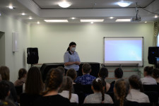 Встреча ГИБДД со школьниками перед каникулами