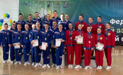 Ирбитчанки стали призерами Первенства УрФО по спортивной аэробике