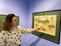 Сотрудники Госавтоинспекции Ирбита приняли участие в мероприятии «Зебра в музее»