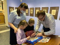 Сотрудники Госавтоинспекции Ирбита приняли участие в мероприятии «Зебра в музее»