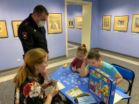 Сотрудники Госавтоинспекции Ирбита приняли участие в мероприятии «Зебра в музее»