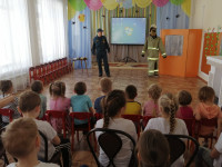 Встреча с интересными людьми. «Профессия пожарный»