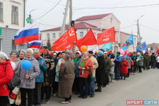 Первомайская демонстрация, 1 мая 2022 г. Ирбит