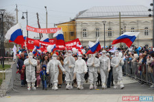 Первомайская демонстрация, 1 мая 2022 г. Ирбит