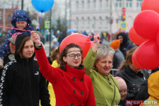 Первомайская демонстрация, 1 мая 2022 г. Ирбит