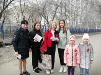 В Ирбите прошла акция «Победе - безопасные дороги!»