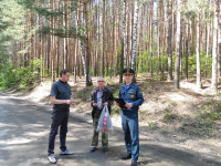 Профилактический рейд в лесных массивах