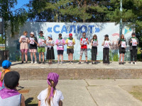 Сотрудники ГИБДД Ирбита приняли участие в проведении конкурса агитбригад в детском лагере