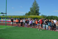 Ирбитские полицейские провели акцию «Зарядка со стражем порядка»