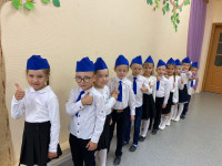 Посвящение дошкольников в ряды юных инспекторов движения