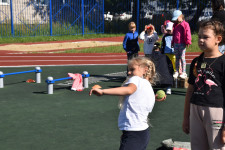 Ребята пришкольного лагеря школы №10 сдали нормативы комплекса ГТО