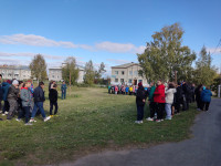 Учебная эвакуация в Киргинской СОШ Ирбитского района