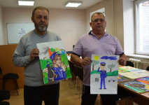 В Ирбите подвели итоги конкурса детского рисунка «Полиция глазами детей»