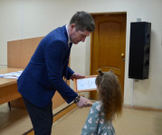 В Ирбите состоялось награждение победителей конкурса «Мои родители работают в полиции»