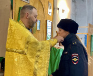 В Ирбите провели панихиду по сотрудникам МВД, погибшим при исполнении служебного долга