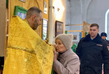 В Ирбите провели панихиду по сотрудникам МВД, погибшим при исполнении служебного долга