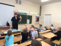 Ученики «Зайковской СОШ №1» вспомнили и закрепили правила безопасного поведения на проезжей части дороги и в автотранспорте