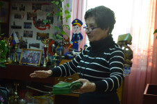 В Ирбите в рамках акции «Студенческий десант» студенты посетили музей Ирбитского ОВД