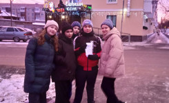 26 января на маршруте «Дом-школа-дом» обучающиеся 7 и 8 класса школы № 3 г. Ирбита приняли участие в акции «Засветись!»