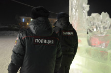Охрана общественного порядка в новогоднюю ночь