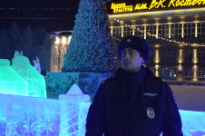 Охрана общественного порядка в новогоднюю ночь