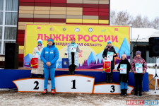 В Ирбите прошла XLI открытая Всероссийская массовая лыжная гонка «Лыжня России 2023»