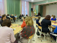 Начальник уголовного розыска ОВД Ирбита провел профилактическую беседу с трудовым коллективом школы № 8