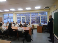 Сотрудники РЭО Госавтоинспекции г. Ирбита провели профилактическую работу со студентами