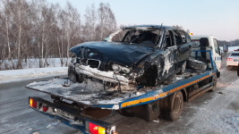 ДТП 04.02.2023 года в 04:50 часов на 87 км. автодороги Камышлов-Ирбит-Туринск-Тавда Ирбитского района (недалеко от д. Речкалова)