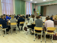 Начальник уголовного розыска ОВД Ирбита провел профилактическую беседу с трудовым коллективом школы № 8