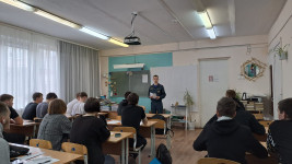 Урок ОБЖ в Ирбитском политехникуме