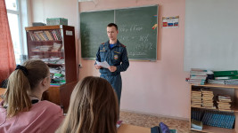 Урок ОБЖ в Ирбитском политехникуме