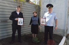 Ирбитские полицейские приняли участие в акции «Сад памяти-2023»