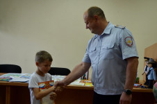 В отделе полиции Ирбита состоялось награждение победителей конкурсов детского творчества