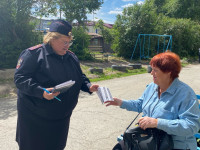 Ирбитские полицейские проводят профилактические мероприятия по мошенничеству с населением старше 80 лет