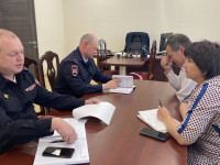 Врио заместителя начальника Управления Госавтоинспекции ГУ МВД России по Свердловской области провел рабочие встречи с главами Ирбита и Ирбитского района