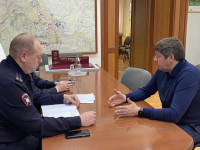 Врио заместителя начальника Управления Госавтоинспекции ГУ МВД России по Свердловской области провел рабочие встречи с главами Ирбита и Ирбитского района
