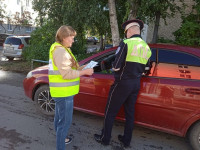 Сотрудники Госавтоинспекции г. Ирбита проверяли соблюдение водителями правил перевозки детей