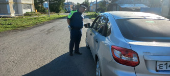 Сотрудники Госавтоинспекции г. Ирбита проверяли соблюдение водителями правил перевозки детей